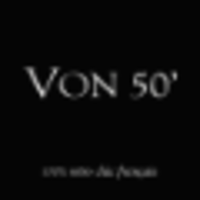 VON 50' logo, VON 50' contact details