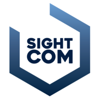 SightCom logo, SightCom contact details