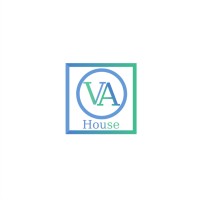 VA House logo, VA House contact details