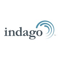 Indago logo, Indago contact details