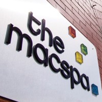 The MacSpa logo, The MacSpa contact details