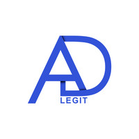 AD LEGIT logo, AD LEGIT contact details