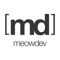 MeowDev logo, MeowDev contact details