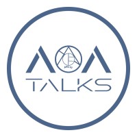 AOA talks logo, AOA talks contact details