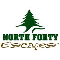 North Forty Escapes logo, North Forty Escapes contact details