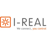 I-Real logo, I-Real contact details