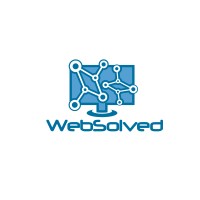 WebSolved logo, WebSolved contact details