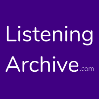 Listening Archive logo, Listening Archive contact details