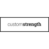 Custom Strength logo, Custom Strength contact details