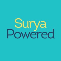 Surya Powered logo, Surya Powered contact details