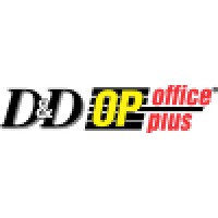 D&D Office Plus logo, D&D Office Plus contact details