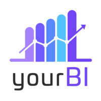 YourBI logo, YourBI contact details