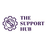 The Support Hub logo, The Support Hub contact details