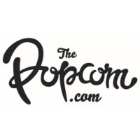 The Popcom logo, The Popcom contact details