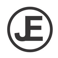 J & E logo, J & E contact details