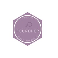 FoundHer logo, FoundHer contact details