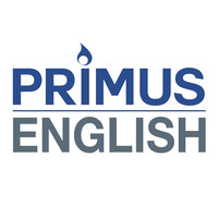 Primus English logo, Primus English contact details