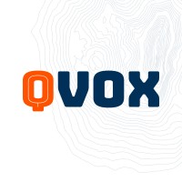 QVOX logo, QVOX contact details