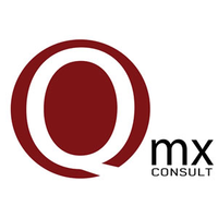 QMX Consult logo, QMX Consult contact details