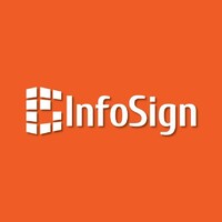 InfoSign logo, InfoSign contact details