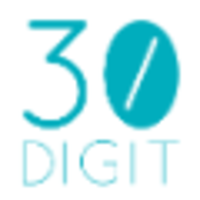 30 Digit logo, 30 Digit contact details