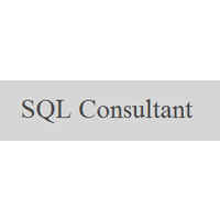 SQL Consultant logo, SQL Consultant contact details