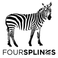 FourSplines logo, FourSplines contact details