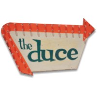 The Duce logo, The Duce contact details