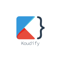 Koudify logo, Koudify contact details