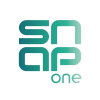 snapONE logo, snapONE contact details