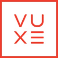 VUXE logo, VUXE contact details