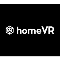 homeVR logo, homeVR contact details