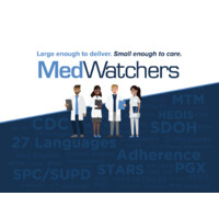 MedWatchers logo, MedWatchers contact details