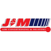 J & M Air Conditioning logo, J & M Air Conditioning contact details