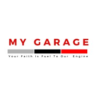 MyGarage logo, MyGarage contact details