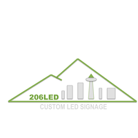 206led logo, 206led contact details