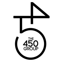 The 450 Group logo, The 450 Group contact details