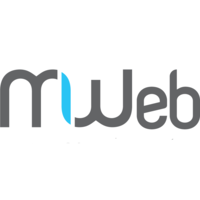 M Web Design logo, M Web Design contact details