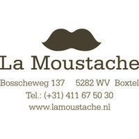 La Moustache - Relatiegeschenken, Premiums, Bedrijfskleding, Kerstpakketten en meer... logo, La Moustache - Relatiegeschenken, Premiums, Bedrijfskleding, Kerstpakketten en meer... contact details