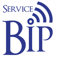 ServiceBip logo, ServiceBip contact details