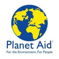 Planet Aid logo, Planet Aid contact details