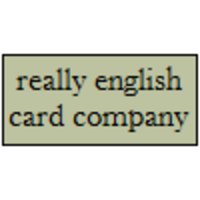 Really English Card Company logo, Really English Card Company contact details