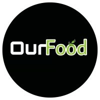 OurFood logo, OurFood contact details