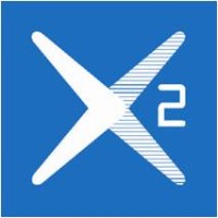 X2 logo, X2 contact details