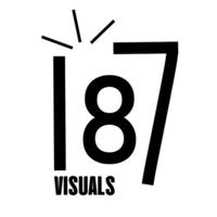 187Visuals logo, 187Visuals contact details