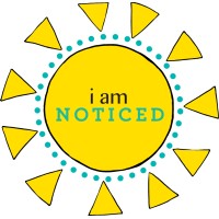 I AM Noticed logo, I AM Noticed contact details