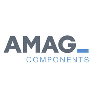 AMAG components logo, AMAG components contact details