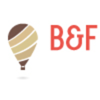 B&F logo, B&F contact details