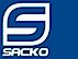 SACKO logo, SACKO contact details