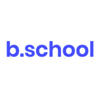 b.school logo, b.school contact details